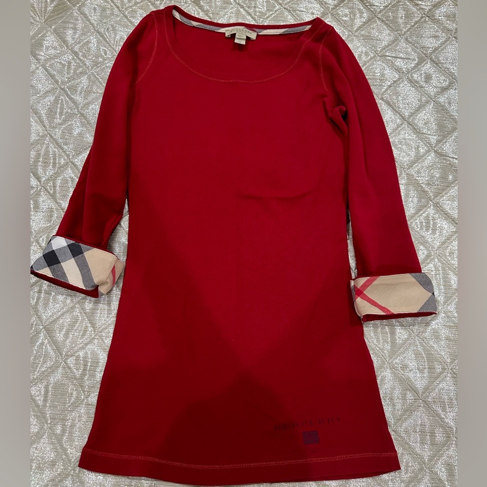 Burberry Signature Design Long Sleeve Shirt View 4